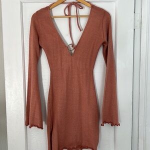 Savannah morrow backless mini dress